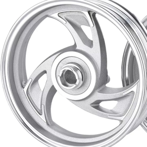 Bokun 10-inch <span class=keywords><strong>RUBY</strong></span> phiên bản màu Đỏ 3-nói phía trước đĩa phía sau trống Hợp kim nhôm rèn bánh xe trung tâm - Product Image 1