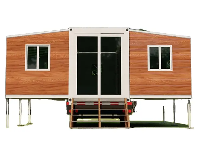저렴한 가격의 조립식 목조 주택 무료 계획 디자인 모바일 키오스크