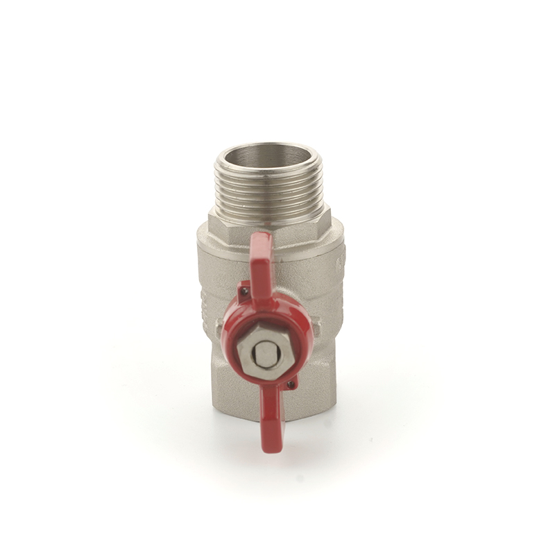 Wholesale Price 1/2" - 1" Female to Male Water Brass Ball Valve with Butterfly Handle