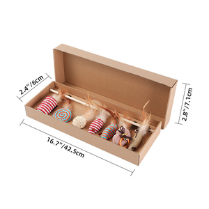 Fabricante, venta al por mayor, 7 surtidos, paquete de valor, juguete interactivo de hierba gatera, juguetes para gatos - Product Image 6