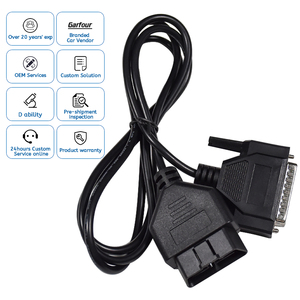 Obd 2 <strong>Universal</strong> T-Harness Kit with Mounting Brackets Copper Conductor and PVC Insulation for Automobile and Car OBD T-Cable - Product Image 1