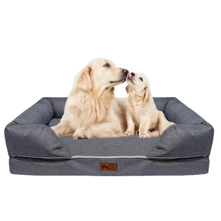 2021スーパーソフトカスタムソファ新しい犬のベッド高級アクセサリー分厚いメモリペットベッド