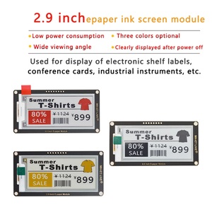 2.13&quot; 2.13 2.9&quot; 2.9 Inch Epaper Module E-paper E-Ink EInk <strong>Display</strong> Screen <strong>SPI</strong> Support STM32 <strong>Raspberry</strong> <strong>PI</strong> ESP32 - Product Image 3