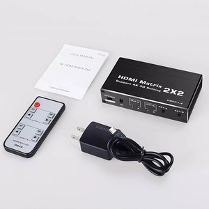 2x2 para HDMI Matrix 4K 60Hz 3D Switch 2-In-2-Out 4K para HDMI 2,0 Spliter para PS4 Pro TV 60Hz 4K para HDMI Matrix Switch Splitter - Product Image 5