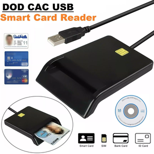 เครื่องอ่านสมาร์ทการ์ด2.0แบบ USB DOD CAC ID IC ATM ช่องเสียบ Cloner สำหรับ Mac OS Windows Linux - Product Image 4