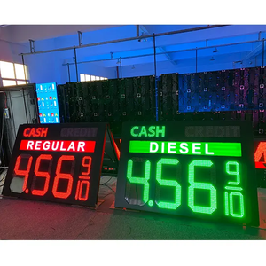 Yake ha portato il prezzo del Gas digitale personalizzato segno LED 7 segmento di credito Cash baldacchino LED segno costruito nel Controller del segno - Product Image 1