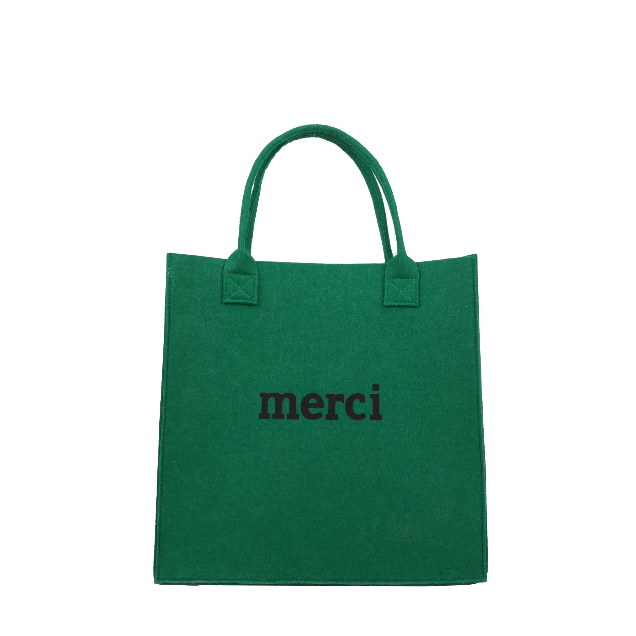 Mini sac uni de luxe de styliste, sac de rangement avec impression personnalisée, emballage en laine et feutre, pour Shopping, nouvelle mode
