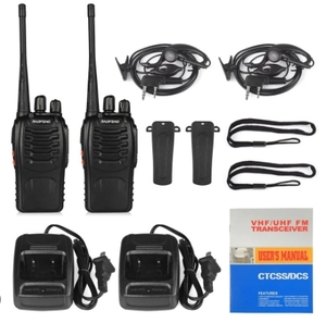 BF-888s portatile portatile ricaricabile Walkie-Talkie per uso radioamatoriale