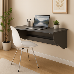 Best Selling Multi-Function Space-Saving Wall-Mounted Folding <strong>Table</strong> with Floating Rack Convertible <strong>Notebook</strong> <strong>Computer</strong> Stand