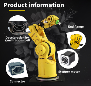 New Design Shenzhen Led Toys CNC 6 Axis <strong>Robot</strong> Arm for Educational Training - Product Image 5