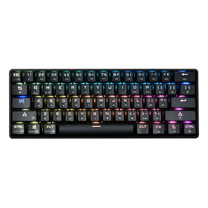 OUSAID-teclas de colores RGB para gaming, teclas de retroiluminación de arcoíris para Teclado mecánico de ordenador, DK68, DK61