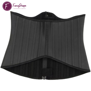 מכס latex 25 עצמות פלדה חיפר חגורת fajas cincher בטן עטיפת בטן עטיפת הפחתת וו משודרג & zip - Product Image 2