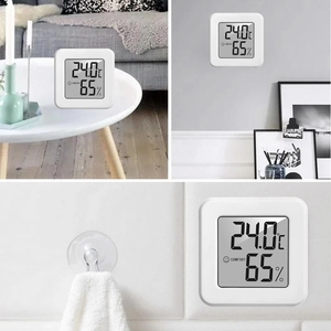 Minitermómetro Digital higrómetro para interiores, higrómetro con pantalla LCD, Sensor para el hogar, para habitación - Product Image 4