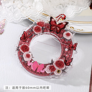 Su misura stampa UV Logo in acrilico Figure Creative Anime decorazione da tavolo Standee acrilico espositore vetrina in plastica CD Box - Product Image 5