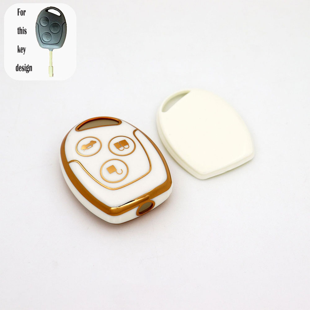 3 boutons blanc