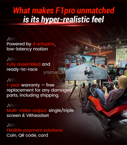 Renixsim Coin-Operated Force Feedback Car Racing Simulator Cockpit Sim Racer Training Experience <strong>Machine</strong> - Product Image 6