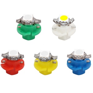 T5 B8.5D 8.5D B8.5 1 LED 5050 SMD Car DashboardインジケータWedge Light Bulb Auto Lamp Instrumentライト12V DJ143 - Product Image 5