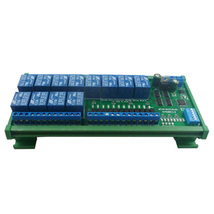 Módulo de relé Modbus RTU DIN35 C45, salida de entrada Digital de 12 canales, UART, RS485, caja de riel para PLC, PTZ, Motor LED, control de máquina, chipwelldone - Product Image 3