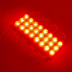Süper enjeksiyon Modulo LED modül lamba yüksek kalite DC12V 3LEDs şeffaf cam Lens ile 160 derece yeni durum fiyat - Product Image 4