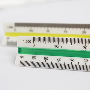 エンジニア三角スケール建築家支配者帝国測定ステンレス鋼支配者 - Product Image 6
