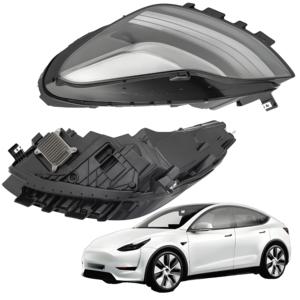 2021 Tesla รุ่น Y OE ไฟหน้ารถ LED ด้านขวาหลอดไฟ LED สว่างมาก1514953-10-E 1514953-00-D 1514953-00-A ใหม่ - Product Image 3