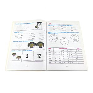 หนังสือเรียนปกอ่อนสำหรับเด็กพิมพ์ลายได้ตามต้องการหนังสือแบบฝึกหัดปกอ่อนสำหรับโรงเรียน - Product Image 3