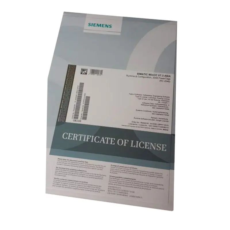 SIMATIC S7 Siemens Lizenz software 6ES7810-5CC11-0YA5 6 ES78105CC110YA5