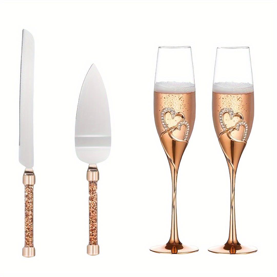 Ensemble 4 pièces en or rose