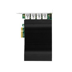 HICOMDATA 2.5G PCIE 4端口以太网适配器英特尔I225/226控制器网卡，带POE端口