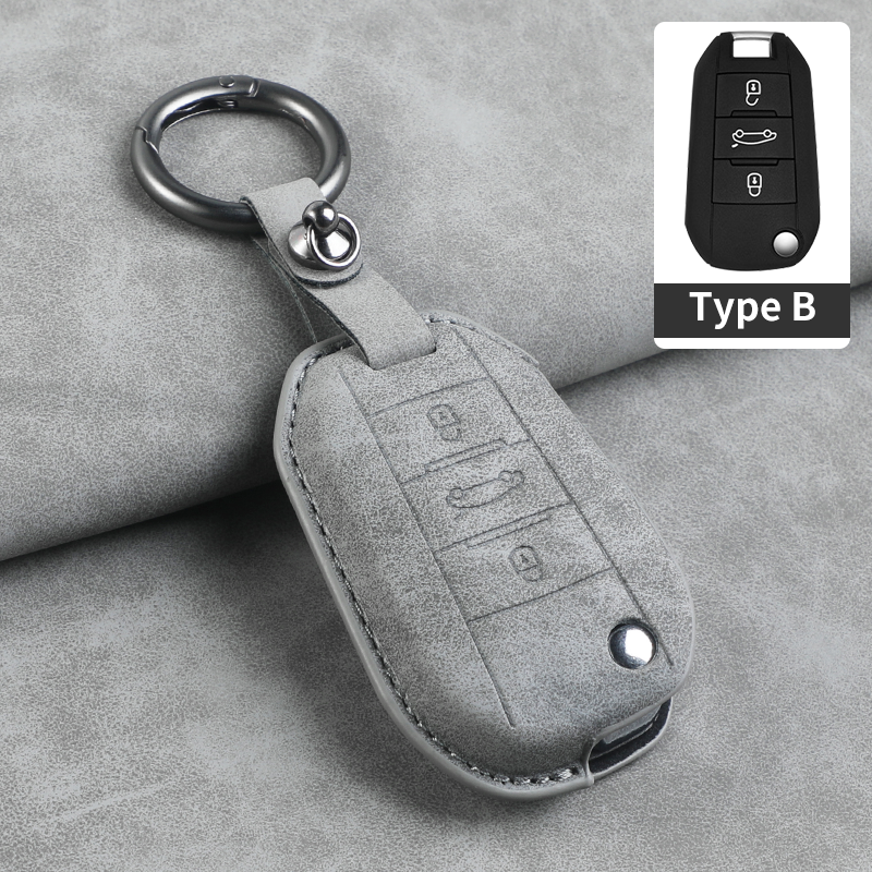 Type B Gris + Lanière à Anneau