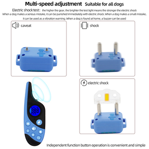 Collar de Adiestramiento Inteligente para Perros L-668, Eléctrico, Impermeable, Recargable, con Control Remoto LED, Productos para Mascotas - Product Image 3