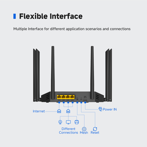 Alti-Link AX3000 Wi-Fi 6 Router 11AX Standard MU-MIMO WPS Encryption High-Speed Long-Range Coverage for Home Firewall Ultra <strong>Fast</strong> - Product Image 4