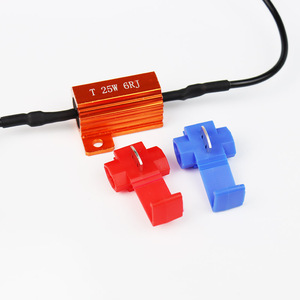 <strong>LED</strong> Bulb Load Resistor 25W 6Ohm to Solve Car Hyper Flash Error <strong>Code</strong> for T10 Festoon T15 1156 1157 7440 7443 3156 3157 <strong>LED</strong> Bulb - Product Image 3