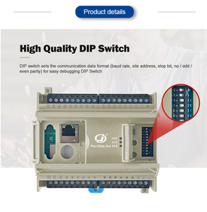 Huaqingjun modulo di ingresso digitale Ethernet 16 canali RS485 Modbus RTU/TCP acquisizione dati RJ45 16DI modulo per serra - Product Image 6