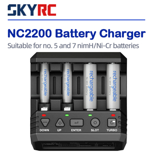 Ni-MH/Ni-CrバッテリーNo.5およびNo.7用のSKYRCNC2200インテリジェント充電器は、バッテリーの内部抵抗検出をサポートします - Product Image 2