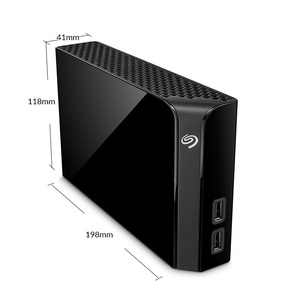 Original New <span class=keywords><strong>Seagate</strong></span> (<span class=keywords><strong>Seagate</strong></span>) <span class=keywords><strong>Backup</strong></span> Hub Cộng Với 3.5 Inch USB3.0 Mở Rộng (USB Hub) Desktop Hard Black (STEL4000300) 4T - Product Image 1