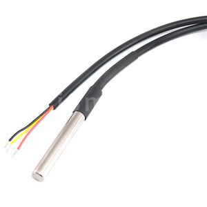 DS18B20 Temperatur sensoren Modul Kit Wasserdicht 1 2 3 5 Meter Digital sensoren Kabel Edelstahl Sonden adapter