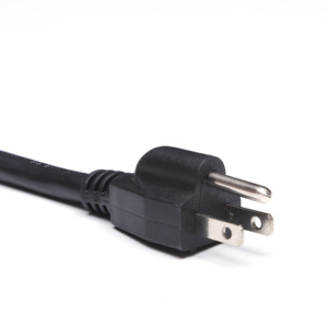 Güç kablosu 10A 13A 15A 125V 3 pin ac güç kablosu tüketici elektroniği için iec c14 abd güç kablosu - Product Image 1
