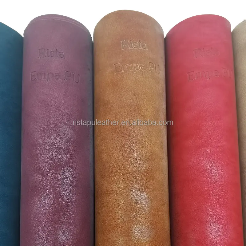 2024 baru bahan kulit PU termal Eco-Leather untuk sampul buku harian