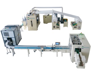 <strong>V</strong> Type <strong>Interfolded</strong> Extraction Tissue Paper Machine with Plastic Bag Packing Production Line - Product Image 5