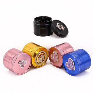 Hot-Bán Hiện Đại 50/63Mm Hợp Kim Nhôm Thảo Mộc Máy Xay Kim Cương-nạm Mới Nhẹ Hơn & Cho Hút Phụ Kiện - Product Image 3