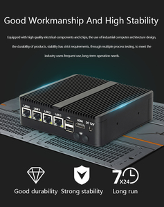 Mini pc sin ventilador 4 LAN N5105 pFsense Linux, enrutador Firewall de seguridad, conexión inalámbrica - Product Image 2