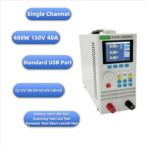 Dc עומס אלקטרוני 400w ערוץ יחיד et5410 בשימוש במטען ספק החלפת כוח בדיקה