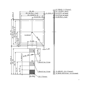 Ls013b7dh14 1.28 "176x176 <span class=keywords><strong>LCD</strong></span> hiển thị Module Transflective SPI giao diện 1.28 inch TFT <span class=keywords><strong>LCD</strong></span> hiển thị - Product Image 5