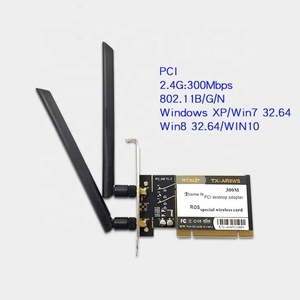 TP-Link Compatible 300Mbps Desktop WIN10/ROS PCI Old Port Network Interface Wireless Card <strong>Ethernet</strong> Adapter Atheros AR9223 - Product Image 2