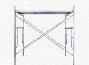 Easy to Install <strong>Movable</strong> Construction Ladder <strong>Frame</strong> <strong>Scaffolding</strong> System Galvanized <strong>Scaffolding</strong> - Product Image 2