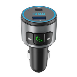 Agetunr bh347 xe máy nghe nhạc MP3 36W PD sạc nhanh rảnh tay Kit FM Transmitter modulator kích hoạt điện thoại điều khiển bằng giọng nói USB âm nhạc - Product Image 6