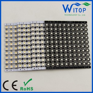 Индивидуально программируемый пиксель с радиатором 5VDC WS2812 RGB чип светодиодный на печатной плате пиксельный светильник цветной свет