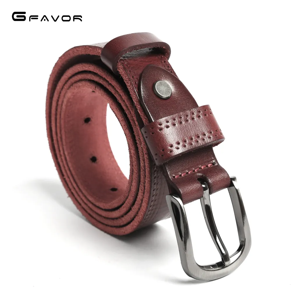 Ceinture en cuir véritable pour hommes, vintage, design italien, ceinture avec boucles décontractées et ajustables, meilleure vente