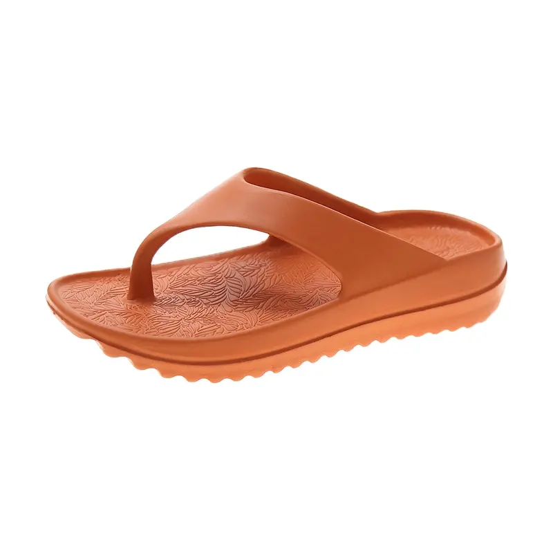 Nicecin-zapatos de playa para mujer, chanclas gruesas cómodas con decoración de letras y bloques de verano